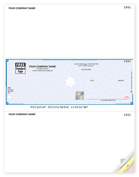 High Security Laser Middle Check, Compatible with MAS 90