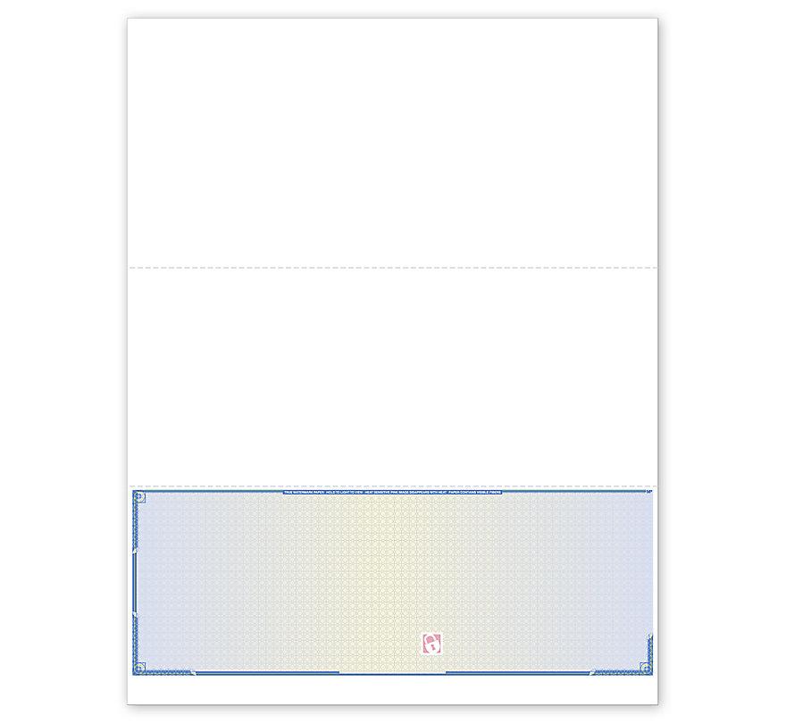 Security Bottom Blank Laser Check