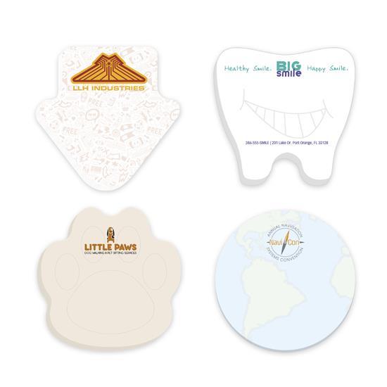 Souvenir® Sticky Note™ 3" x 3" Die Cut Pad, 50 sheet