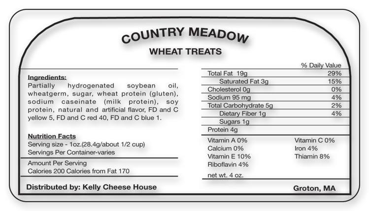 Customized Product Description Labels
