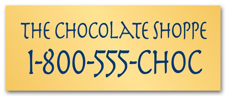 Long Lasting Business Labels