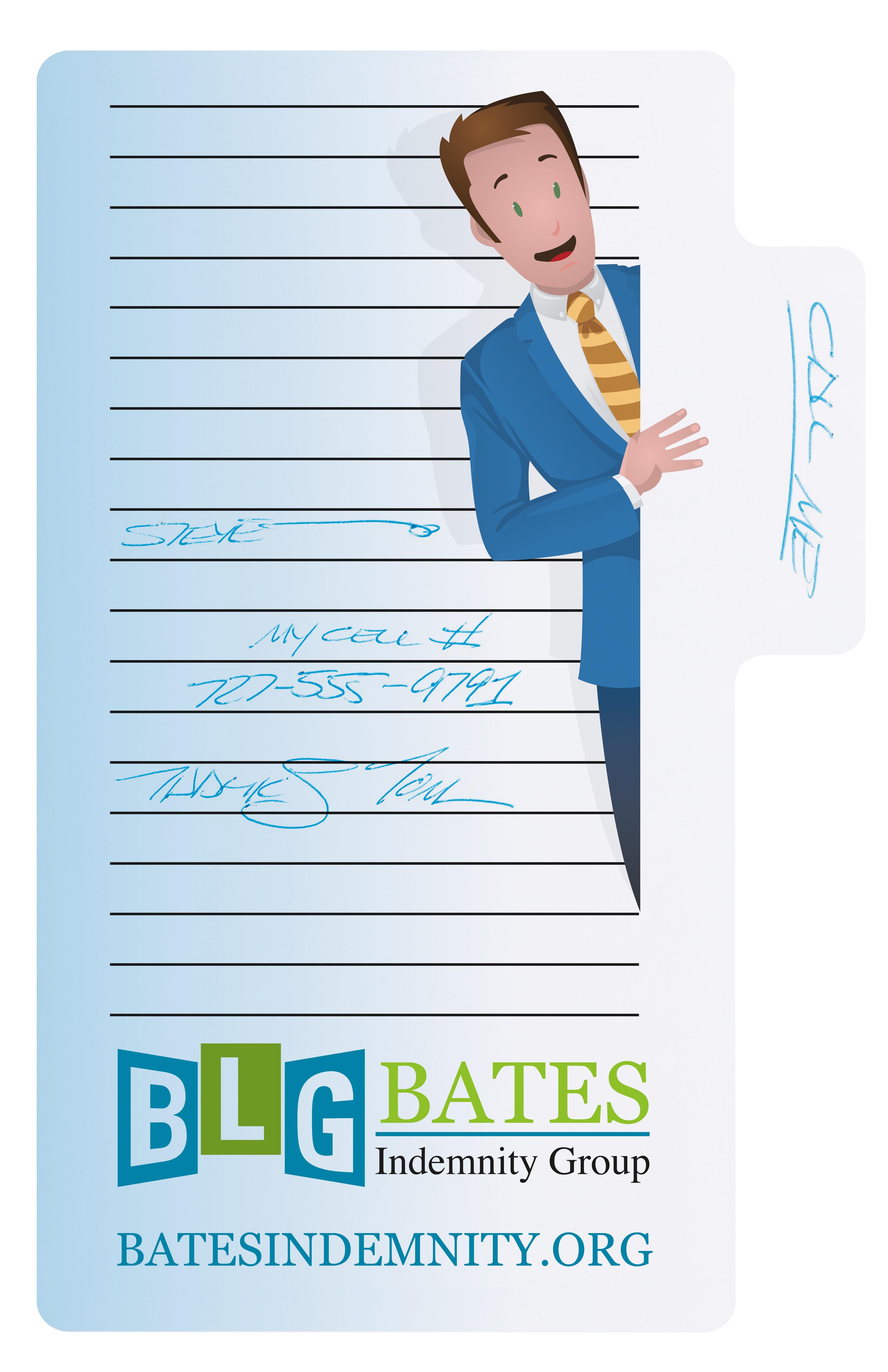 Souvenir® Sticky Note™ Memo Tabs™ Pad, 25 sheet