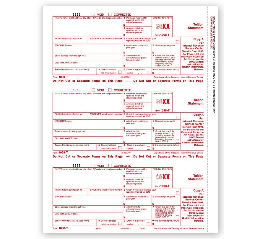 Laser 1098 T, Federal Copy A, Bulk