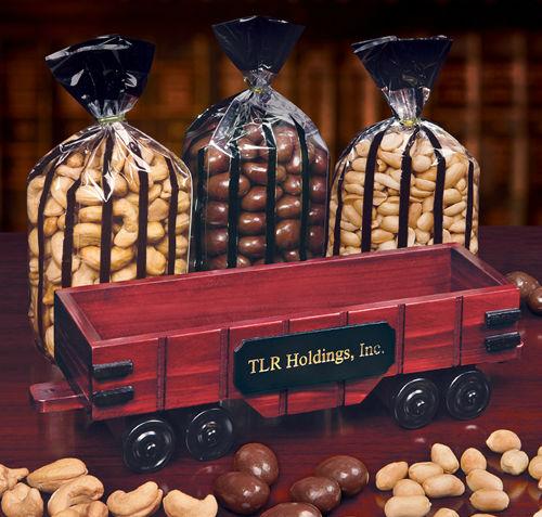 TN2011 , Classic Coal Hopper with Chocolate Almonds, Cashews and Choice Virginia Peanuts