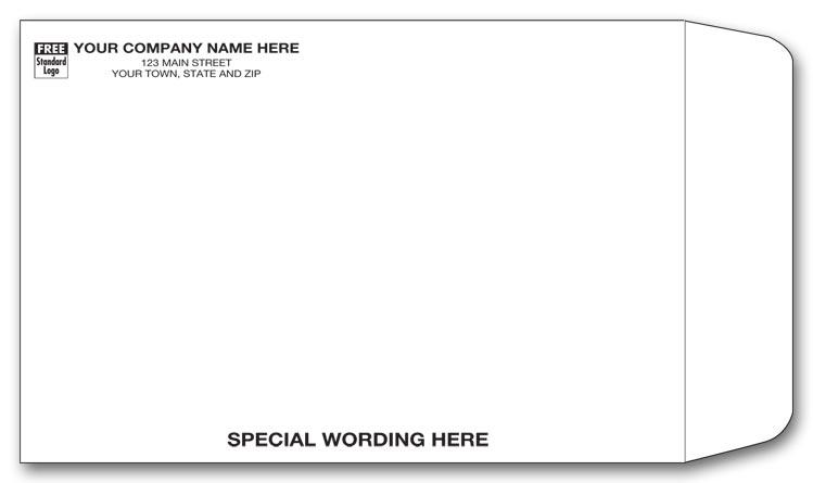 White Tyvek Envelope