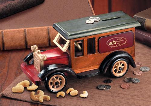 TR4802 , 1939 Armored Car Bank with Extra Fancy Jumbo Cashews