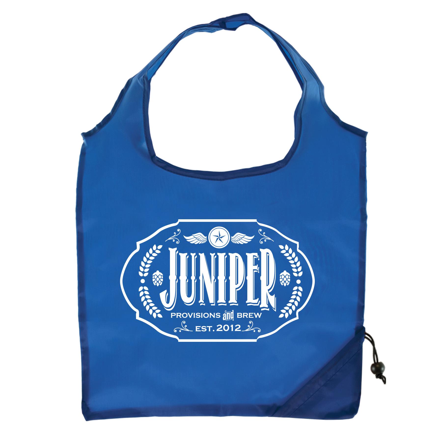 Capri Foldaway Shopping Tote Bag - 210D Polyester