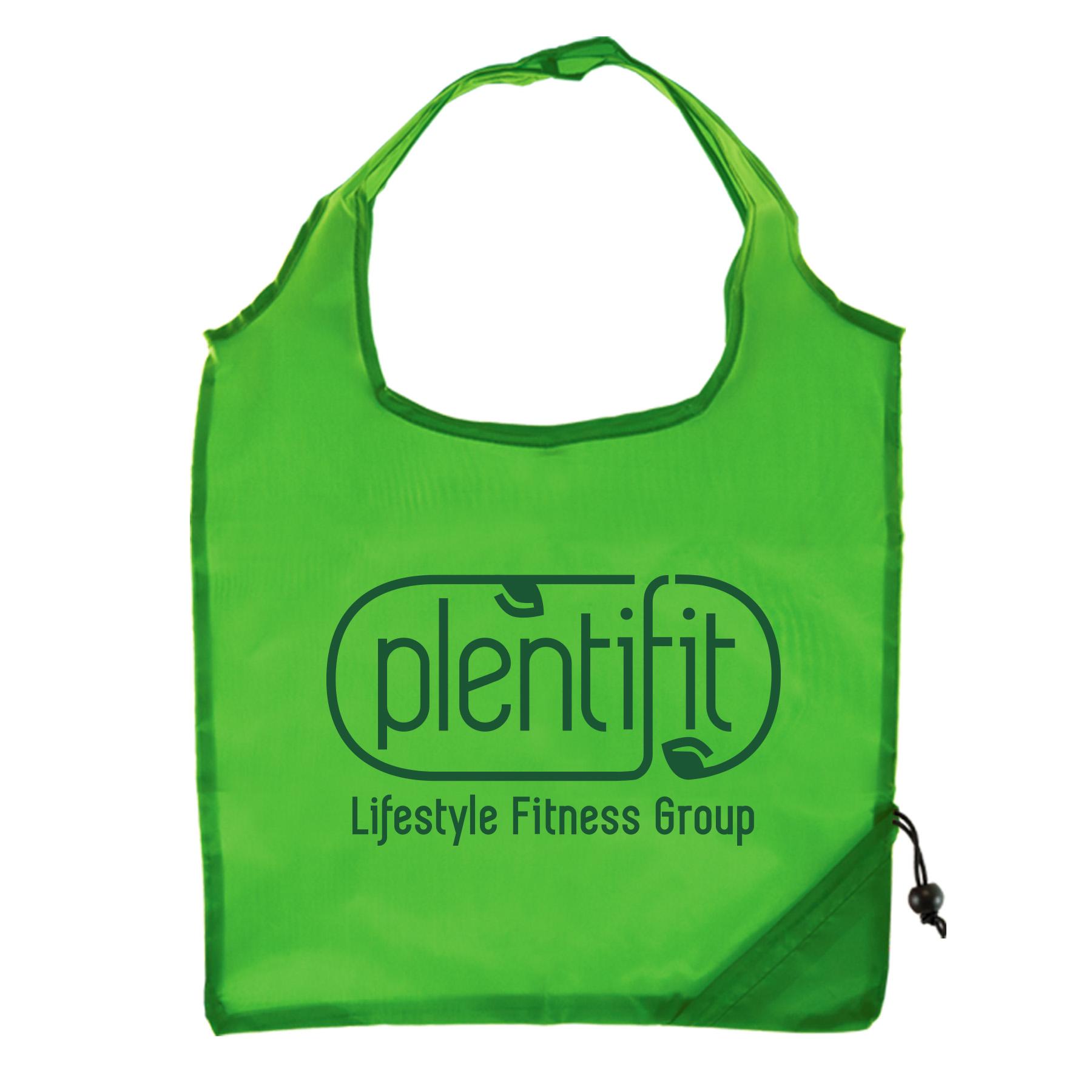 Capri Foldaway Shopping Tote Bag - 210D Polyester
