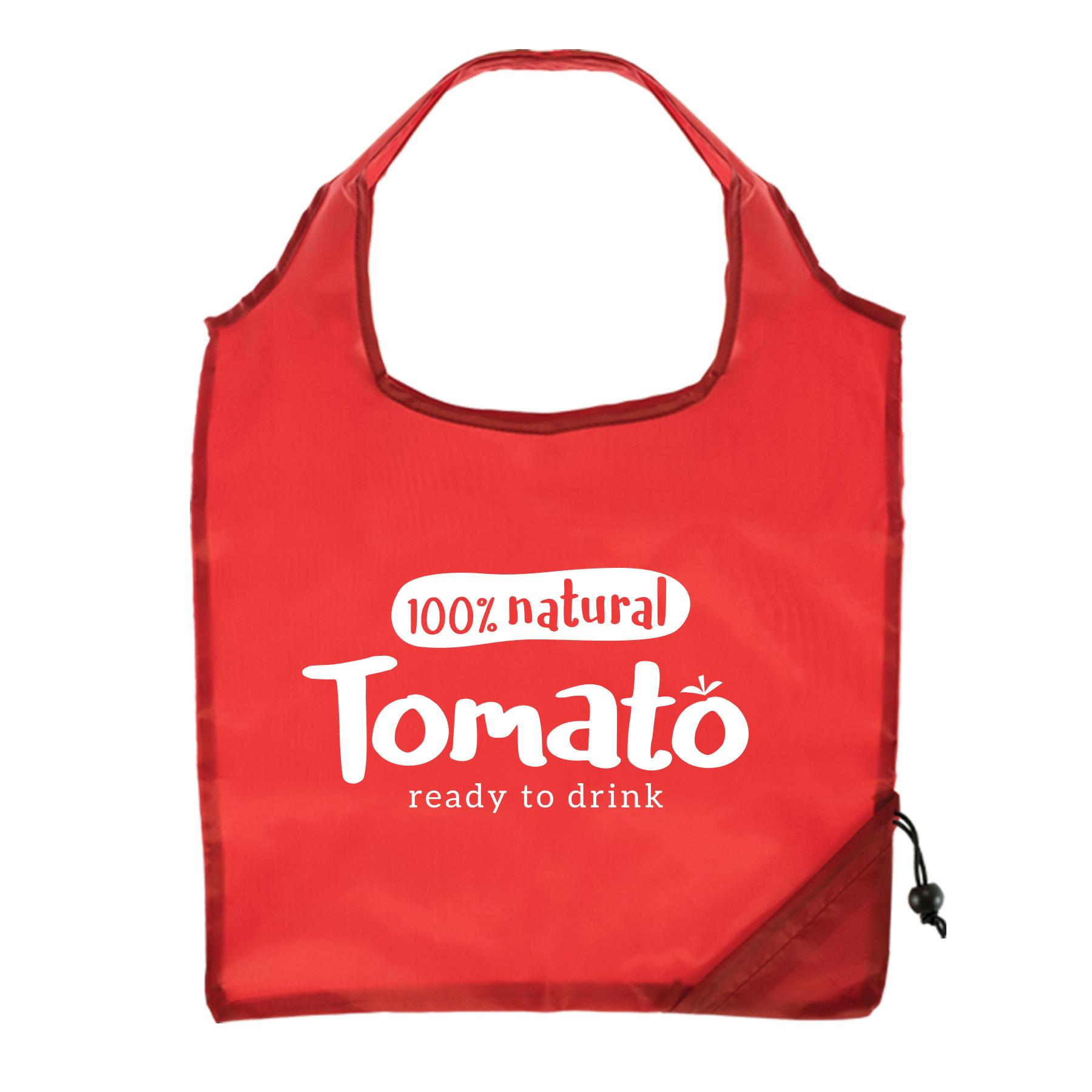Capri Foldaway Shopping Tote Bag - 210D Polyester
