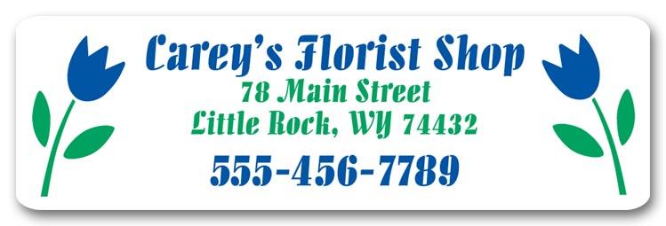 Weatherproof Advertising Labels