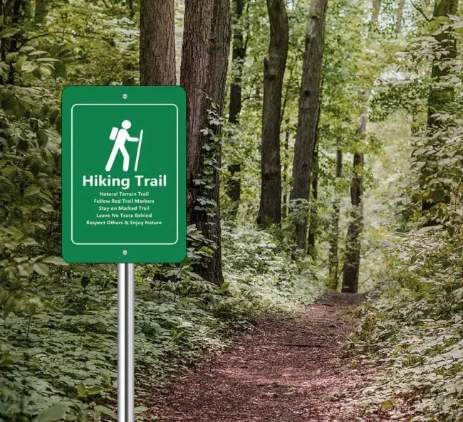 Custom Trail Markers Signs