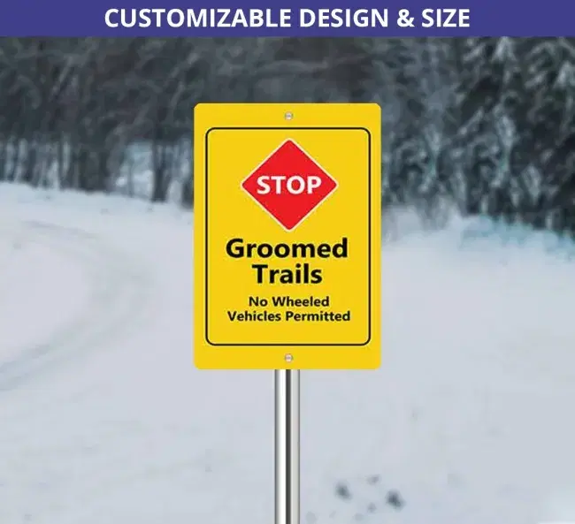 Custom Trail Markers Signs