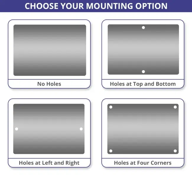 Custom Trail Markers Signs