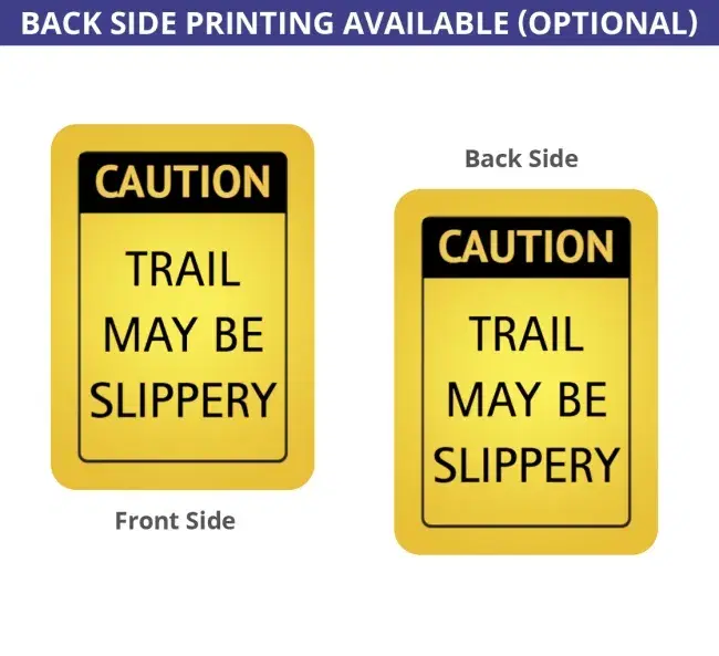 Reflective Custom Trail Markers Signs