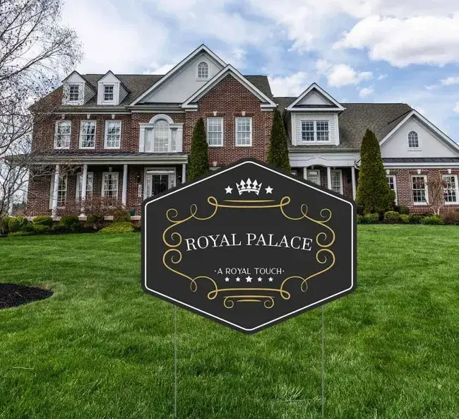 Die-Cut Yard Signs