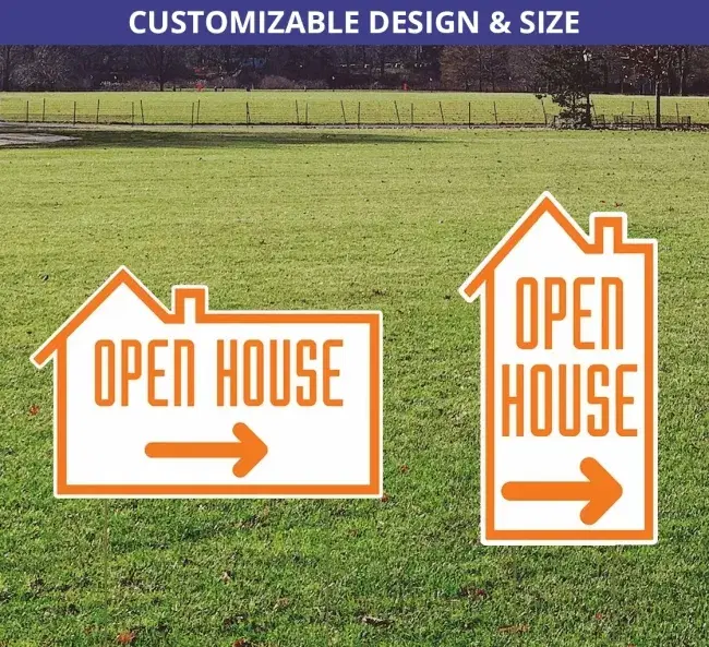 Die-Cut Yard Signs