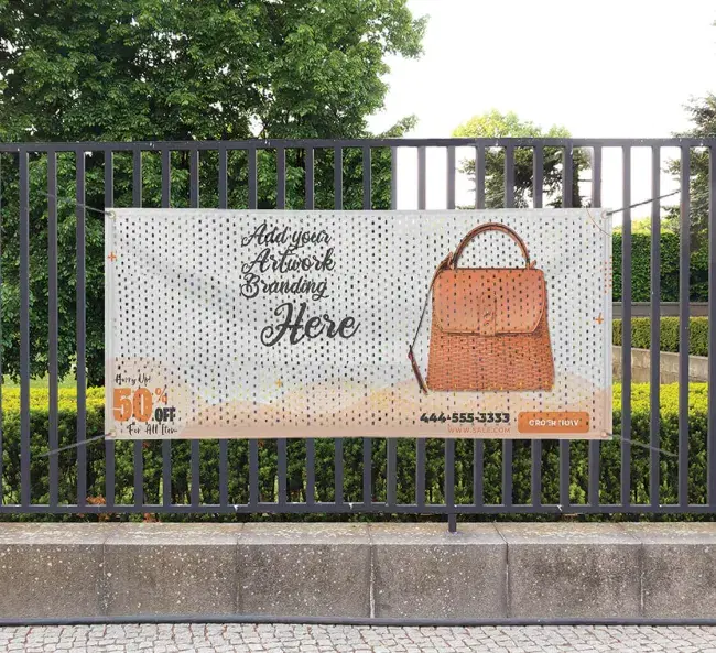 Fabric Mesh Banners