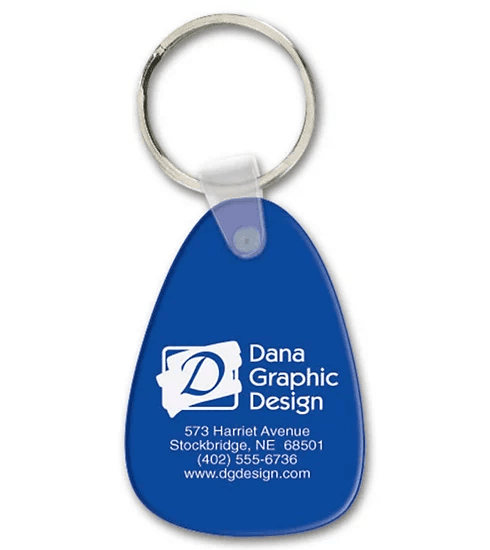 Custom Printed Tab Key Tag