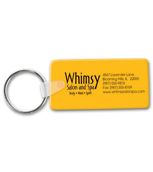 Professional Rectangle Key Tag