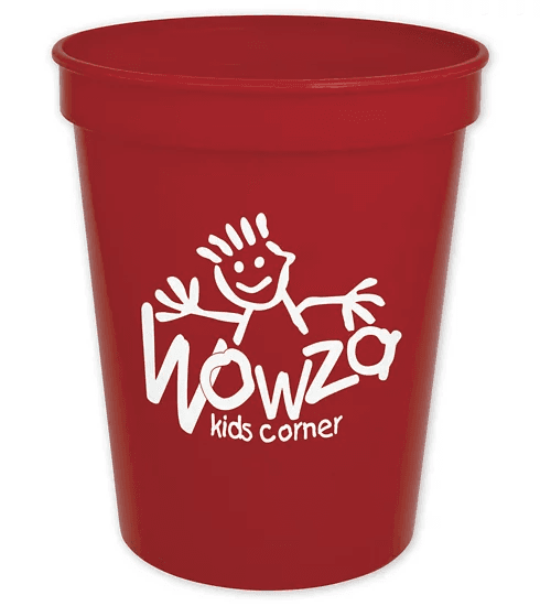 Branded 16 Oz. Plastic Stadium Cup, Promotional Cups