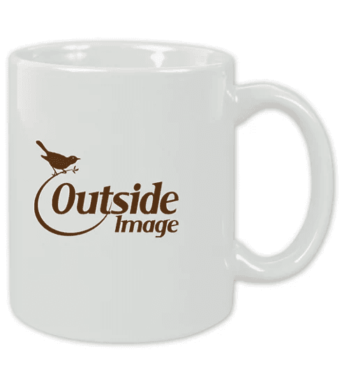 Promotional White Ceramic Mug