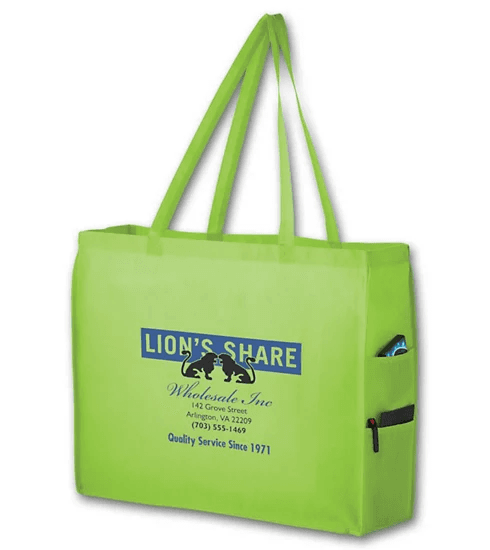 Promotional Side Pocket Tote