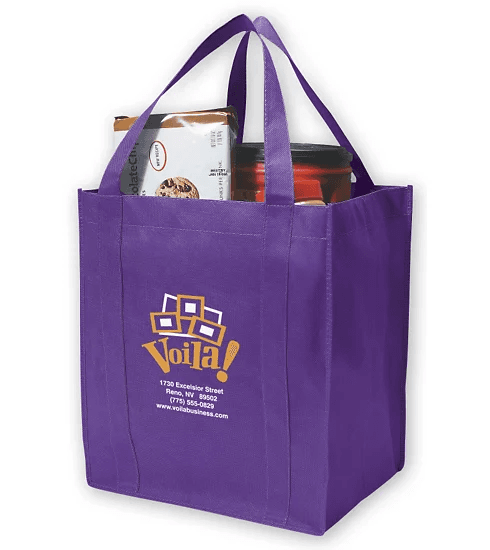 Promotional Grocery Shopper Tote