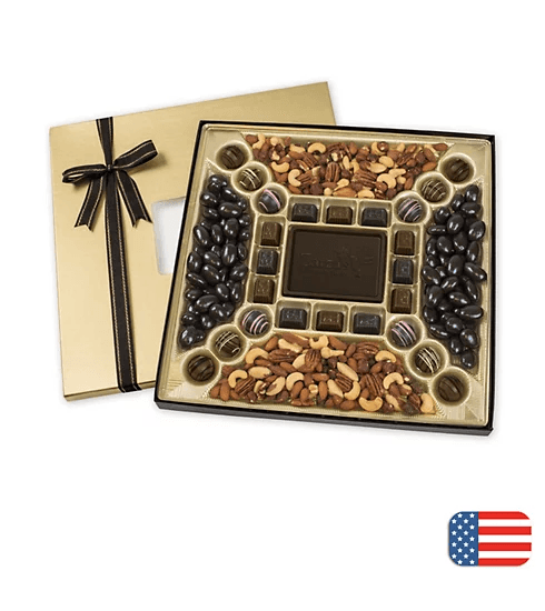 Promotional Premium Confection Assortment with Truffles 36 oz Dark Choc