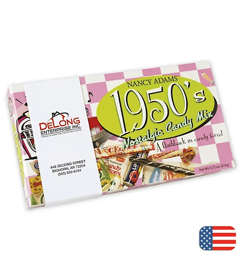 Premium 1950s Nostalgic Candy Box