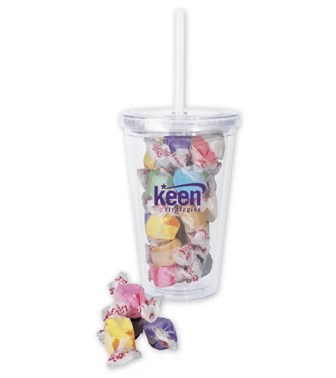 Branded Salt Water Taffy Tumbler