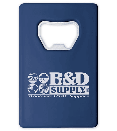 Promotional Credit Card Bottle Opener
