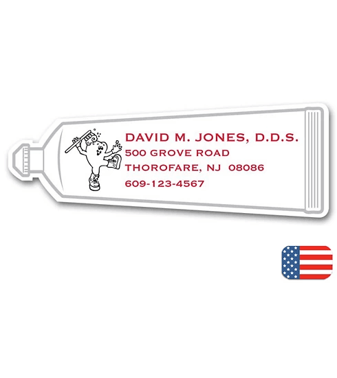 Custom Toothpaste Magnet