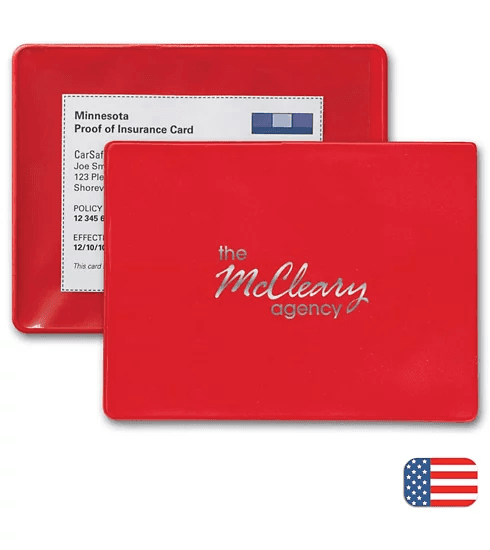 Promotional Proof of Insurance Holder