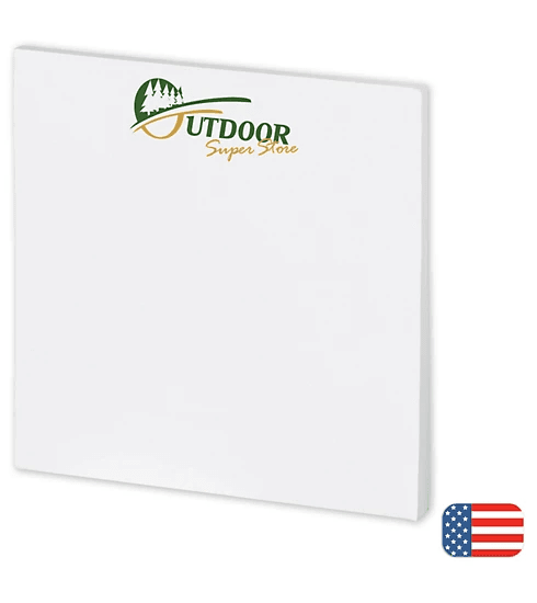 Branded 3 x 3" Square Sticky Note