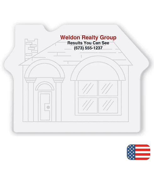 Branded SOUVENIR Sticky Notes House
