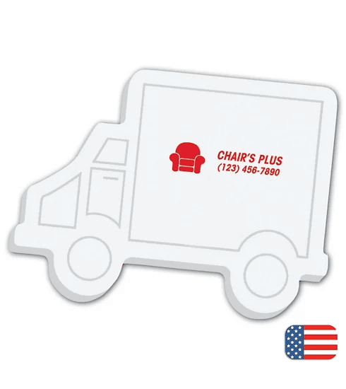 Branded SOUVINER Sticky Notes Truck