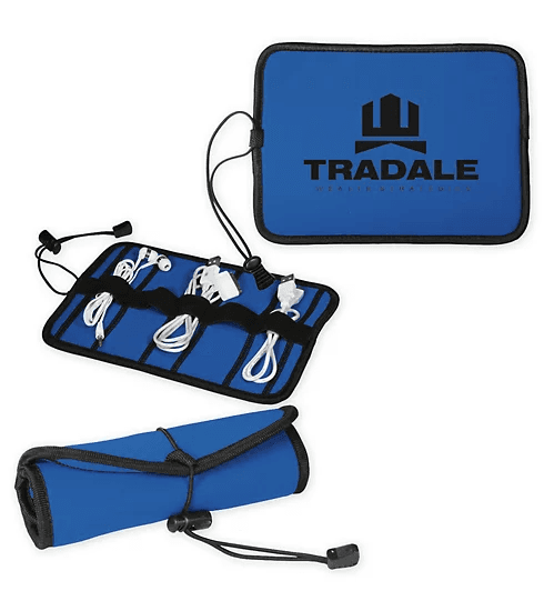 Custom Neoprene Roll-Up Tech Case