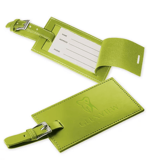 Custom Printed Whitney Rectangular Luggage Tag