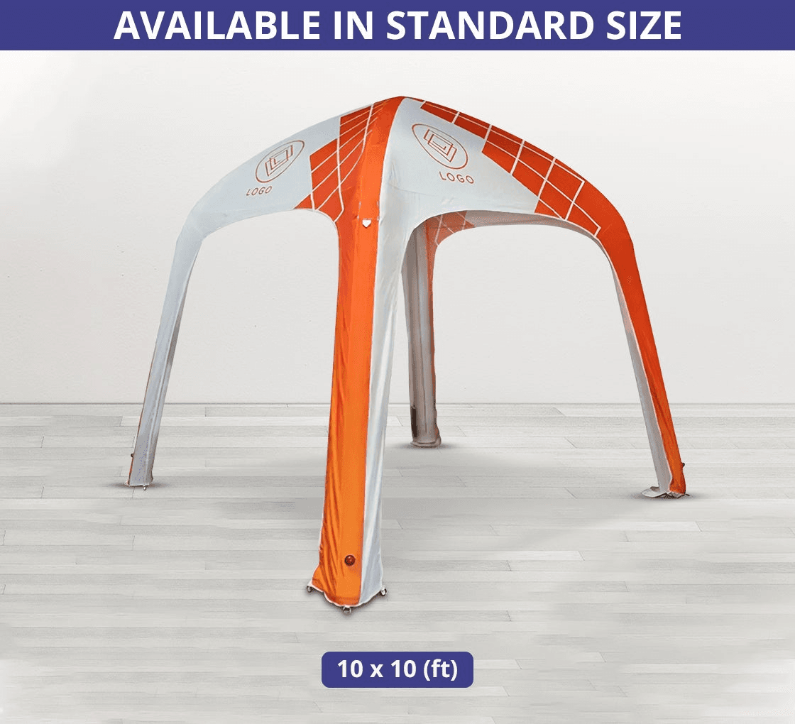 Custom Printed Inflatable Dome Tent - Design 3
