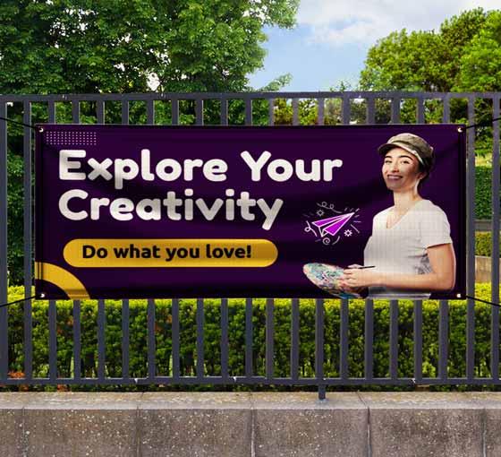 Vinyl Mesh Banners