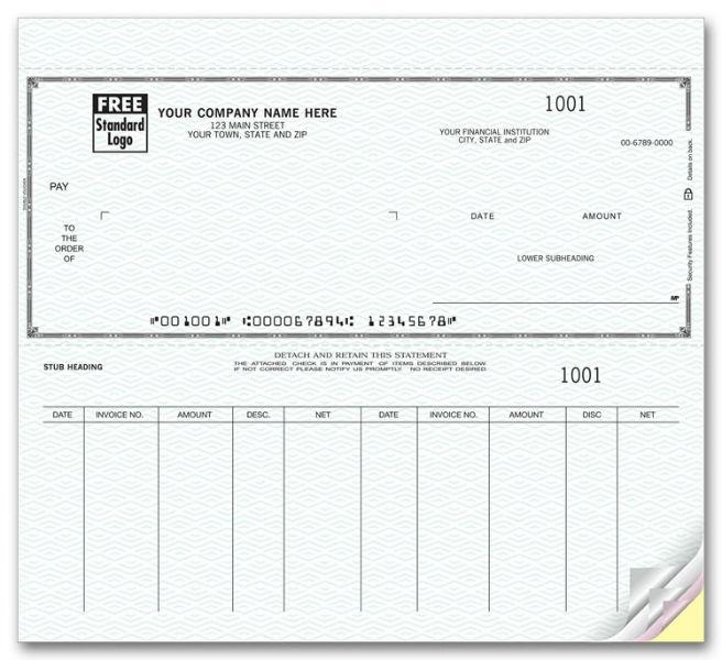 Voucher Checks - Typewriter