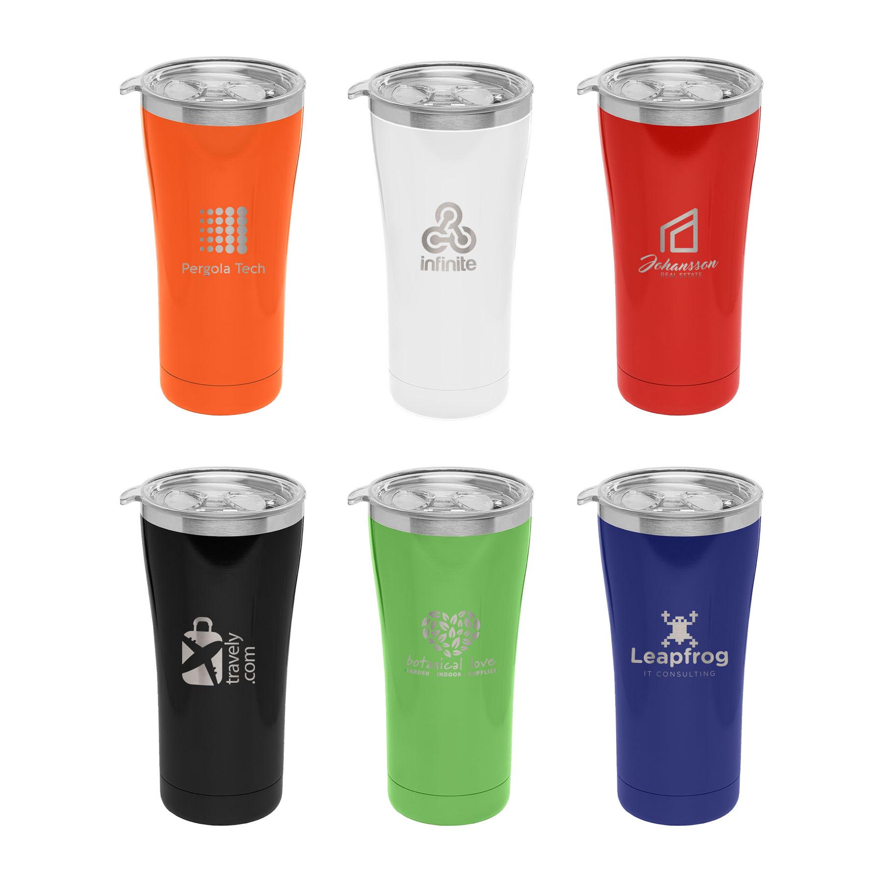 Yukon 22 oz. Double Wall Stainless Travel Mug - Laser