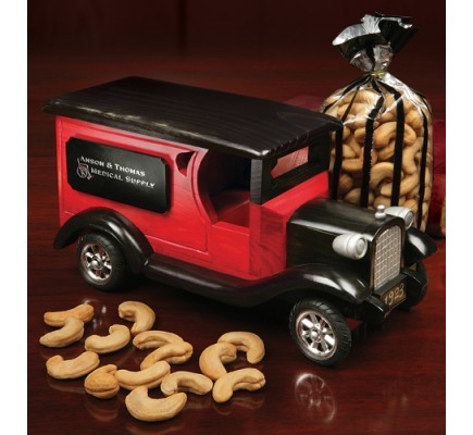 1923 Promotional Delivery Truck with Extra Fancy Jumbo Cashews 
