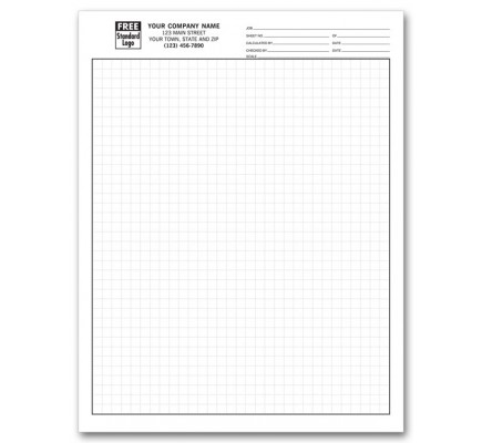 1/4 Inch Engineering Graph Pads 