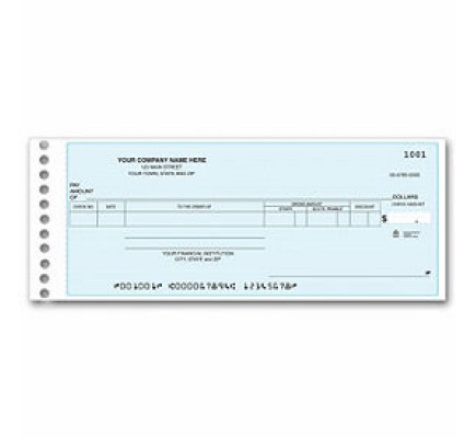 Accounts Payable Check (Item # 141011N) - One-Write Checks  - Business Checks  