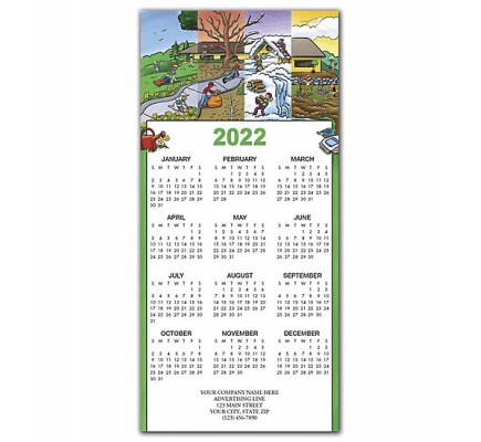 All Year-Round Landscaping Calendar Cards 