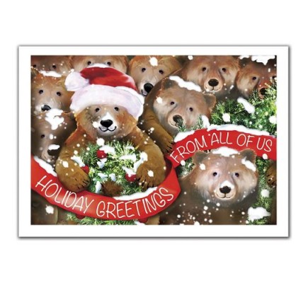 Beary Bunch Holiday Cards 