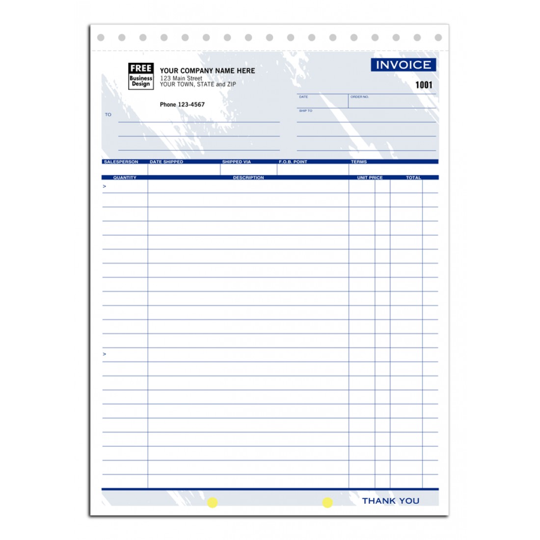 paper format jpg graph Invoice  Shipping Free Forms  Business