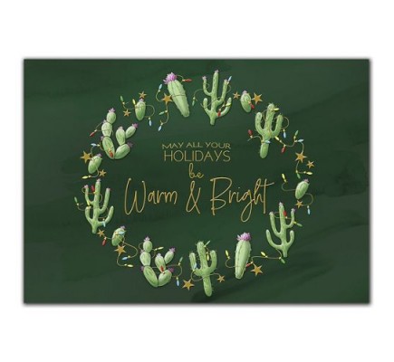 Cactus Country Holiday Cards 
