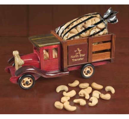 Classic 1925 Stake Truck with Extra Fancy Jumbo Cashews 